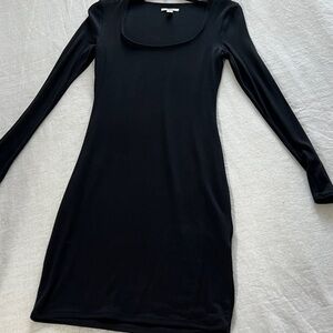 NEW ! Bar III Classic Black Long Sleeve Dress sexy !